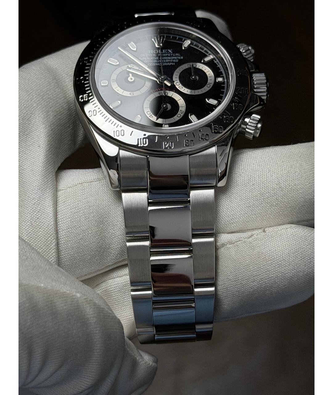 ROLEX Черные часы, фото 6