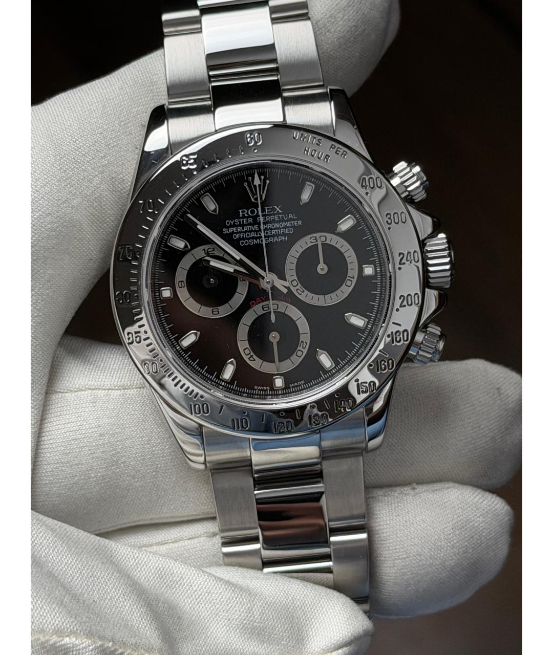 ROLEX Черные часы, фото 3