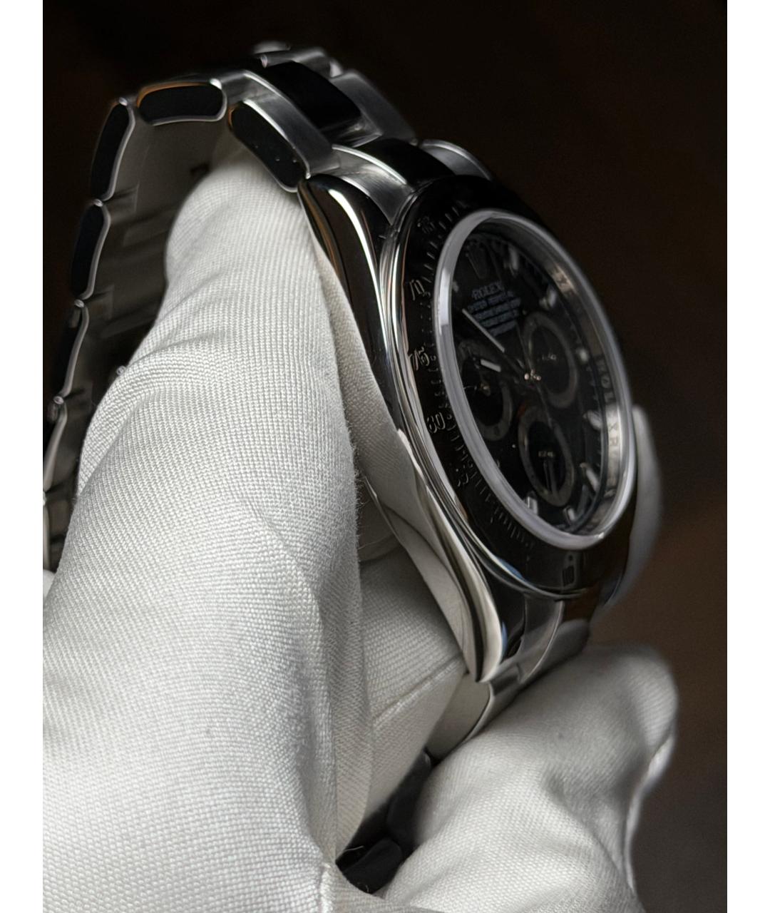 ROLEX Черные часы, фото 5