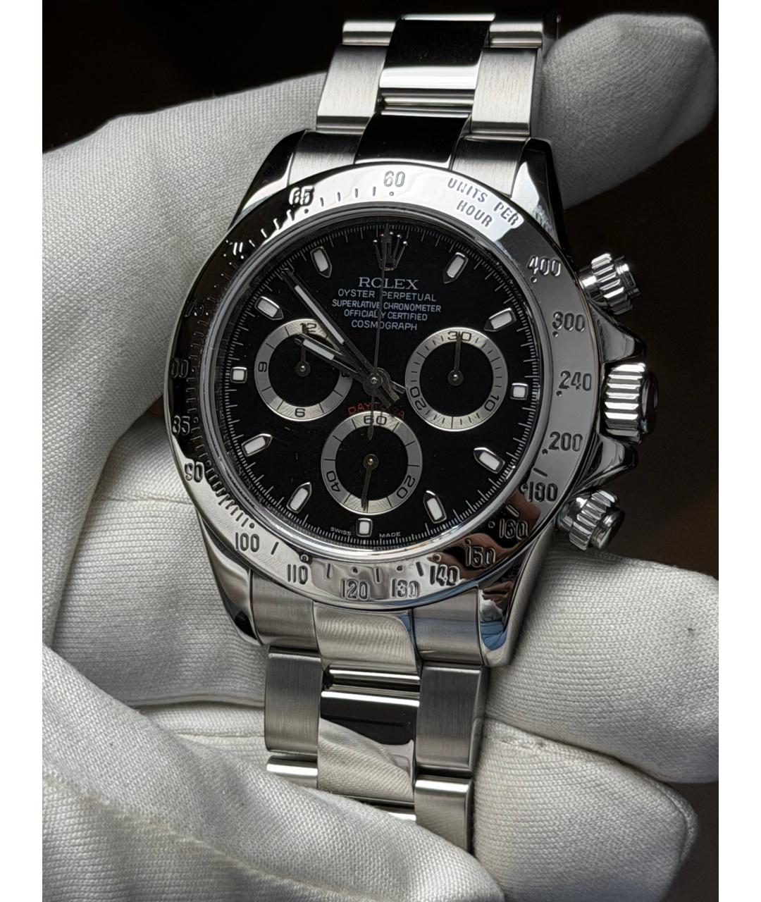 ROLEX Черные часы, фото 4