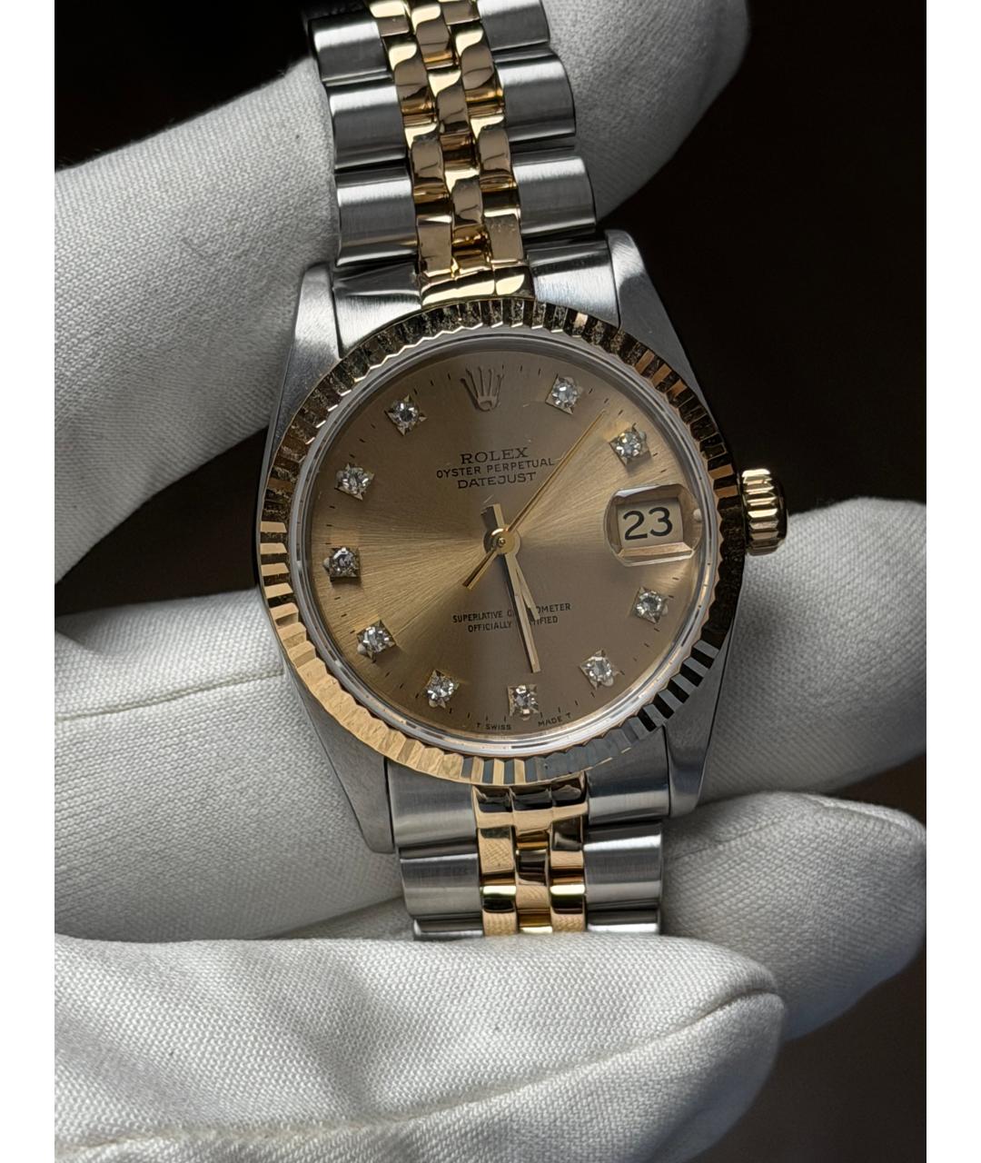 ROLEX Золотые часы из желтого золота, фото 3