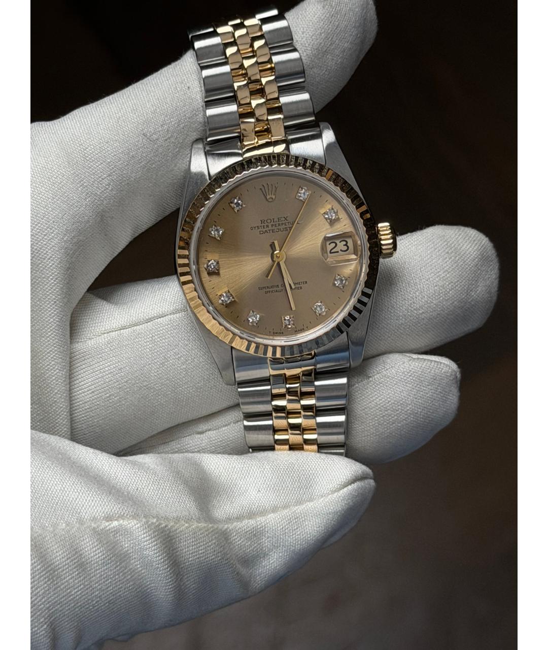 ROLEX Золотые часы из желтого золота, фото 2