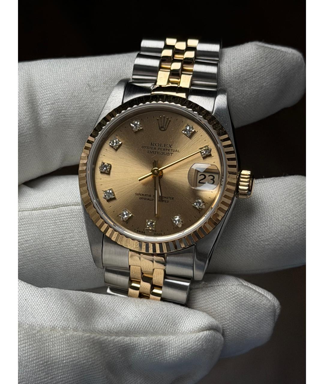 ROLEX Золотые часы из желтого золота, фото 4
