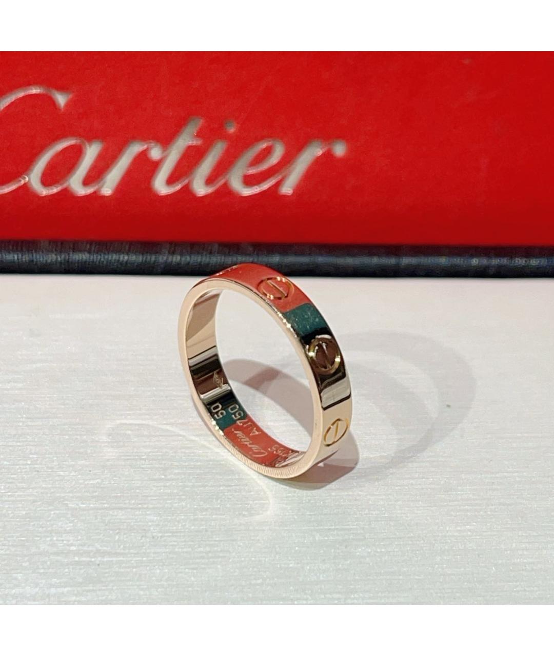 CARTIER Золотое кольцо из розового золота, фото 2