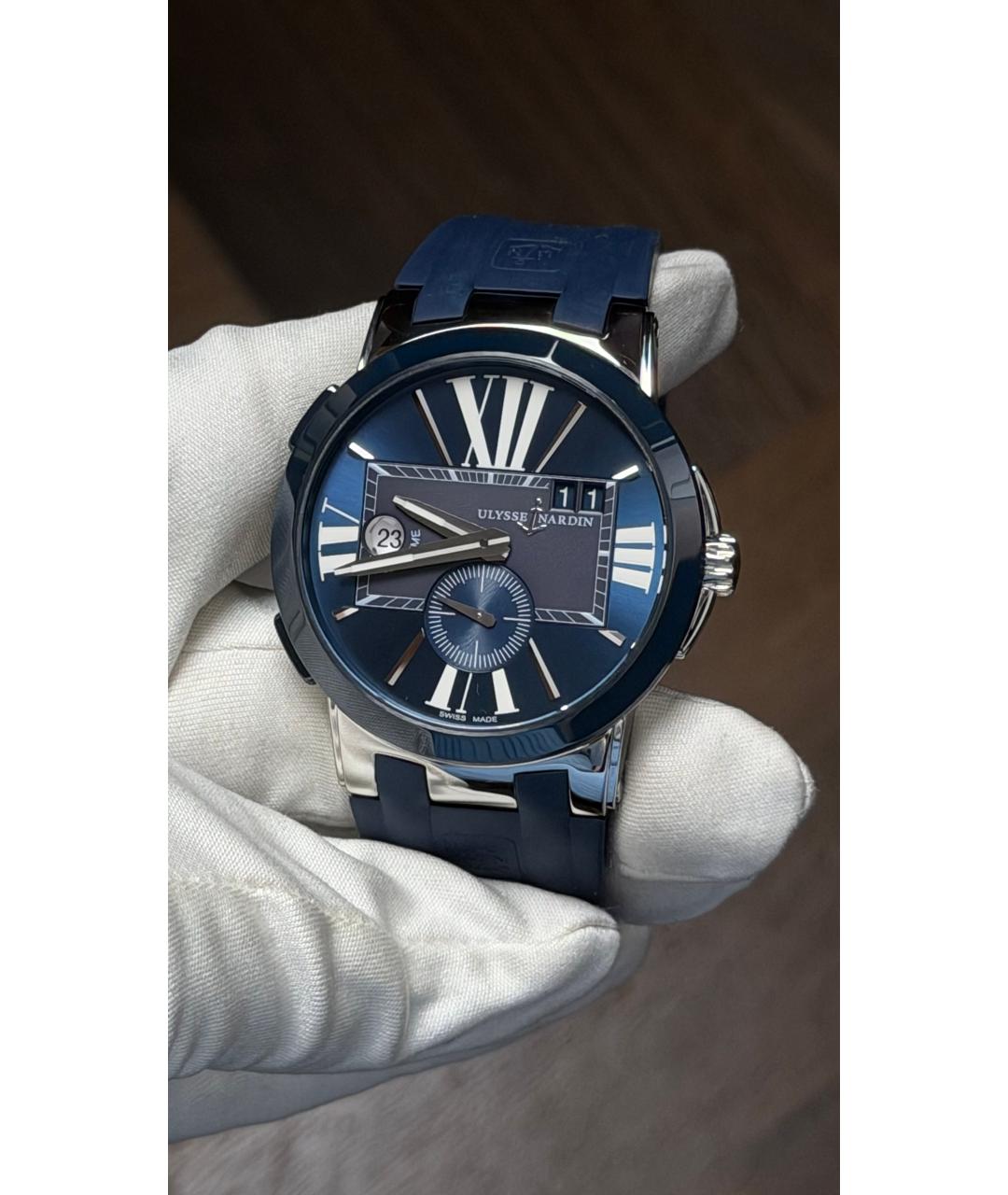 Ulysse Nardin Темно-синие часы, фото 2