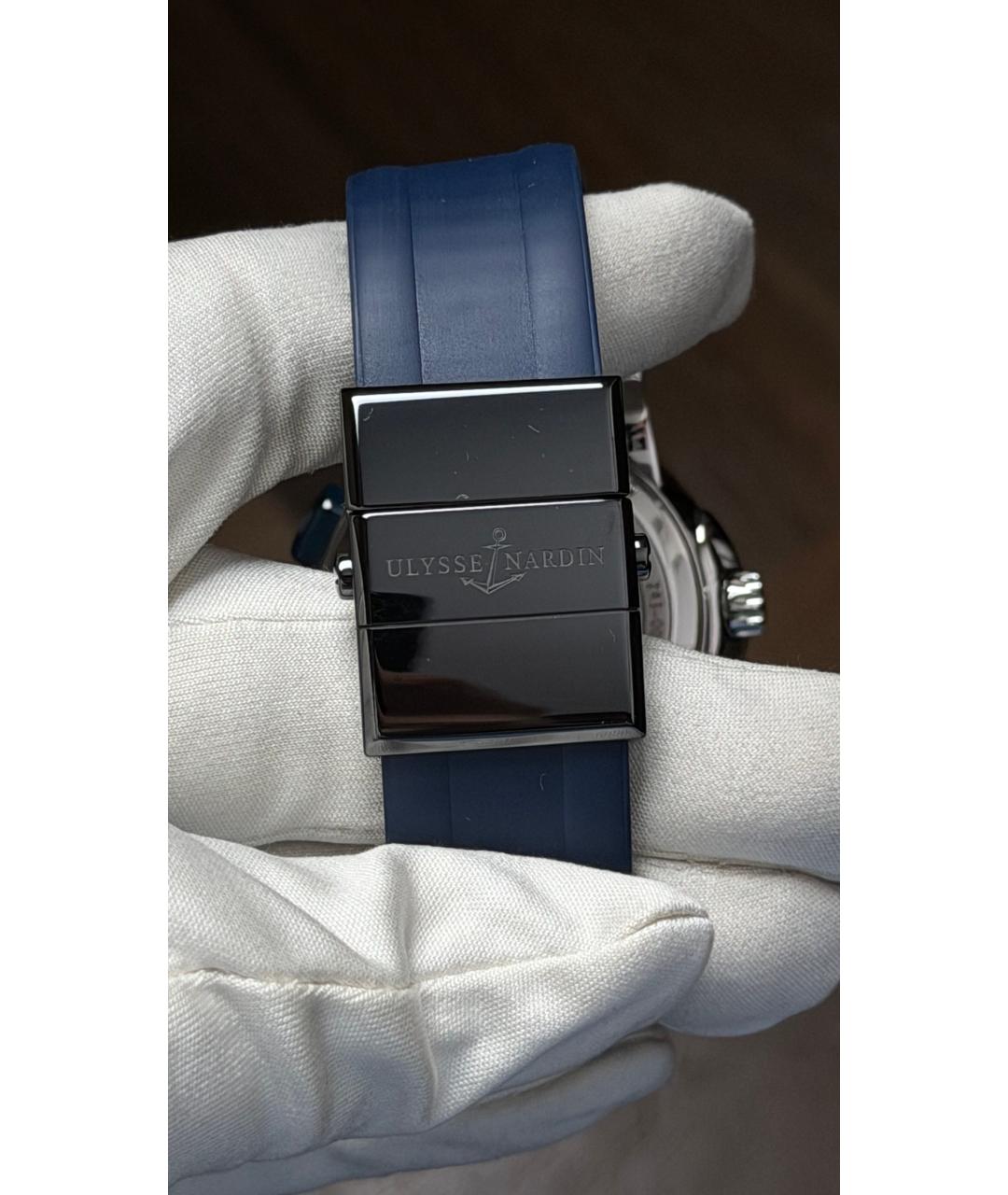 Ulysse Nardin Темно-синие часы, фото 9