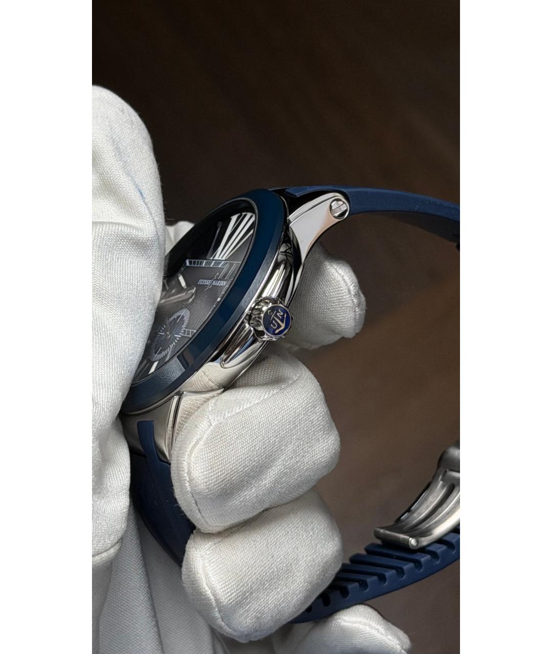Ulysse Nardin Темно-синие часы, фото 4