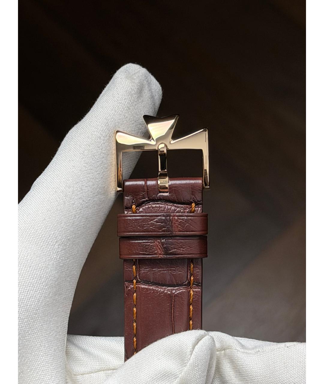 VACHERON CONSTANTIN Бежевые часы из желтого золота, фото 7