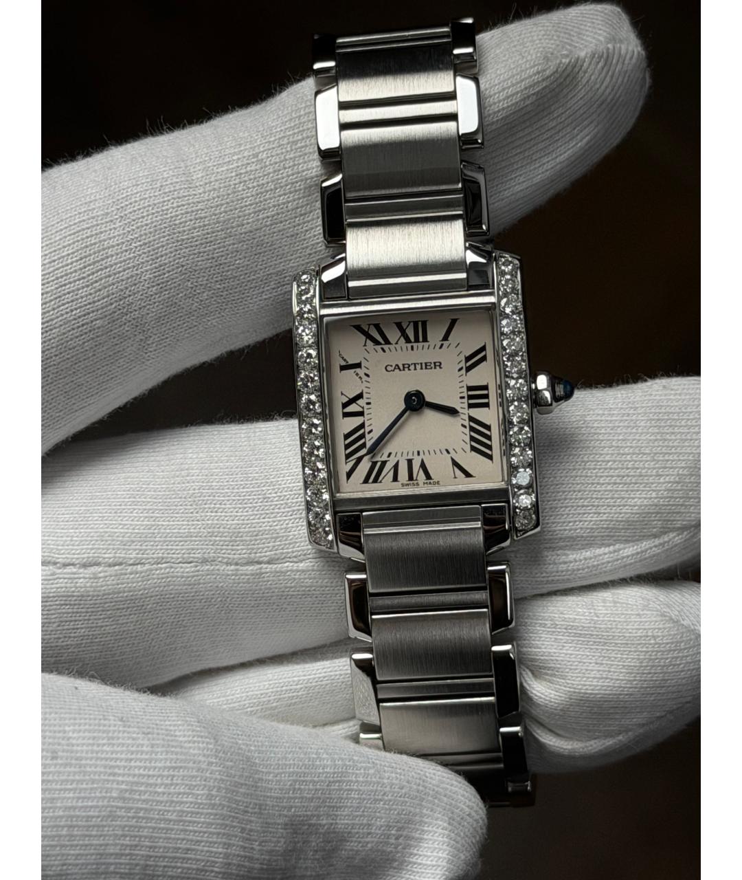 CARTIER Бежевые часы, фото 3