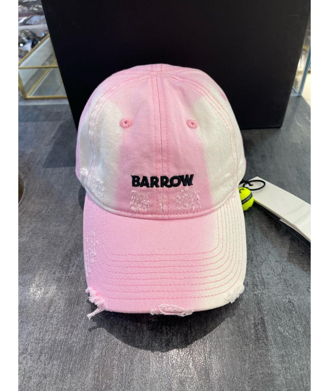 BARROW Розовая хлопковая кепка, фото 8