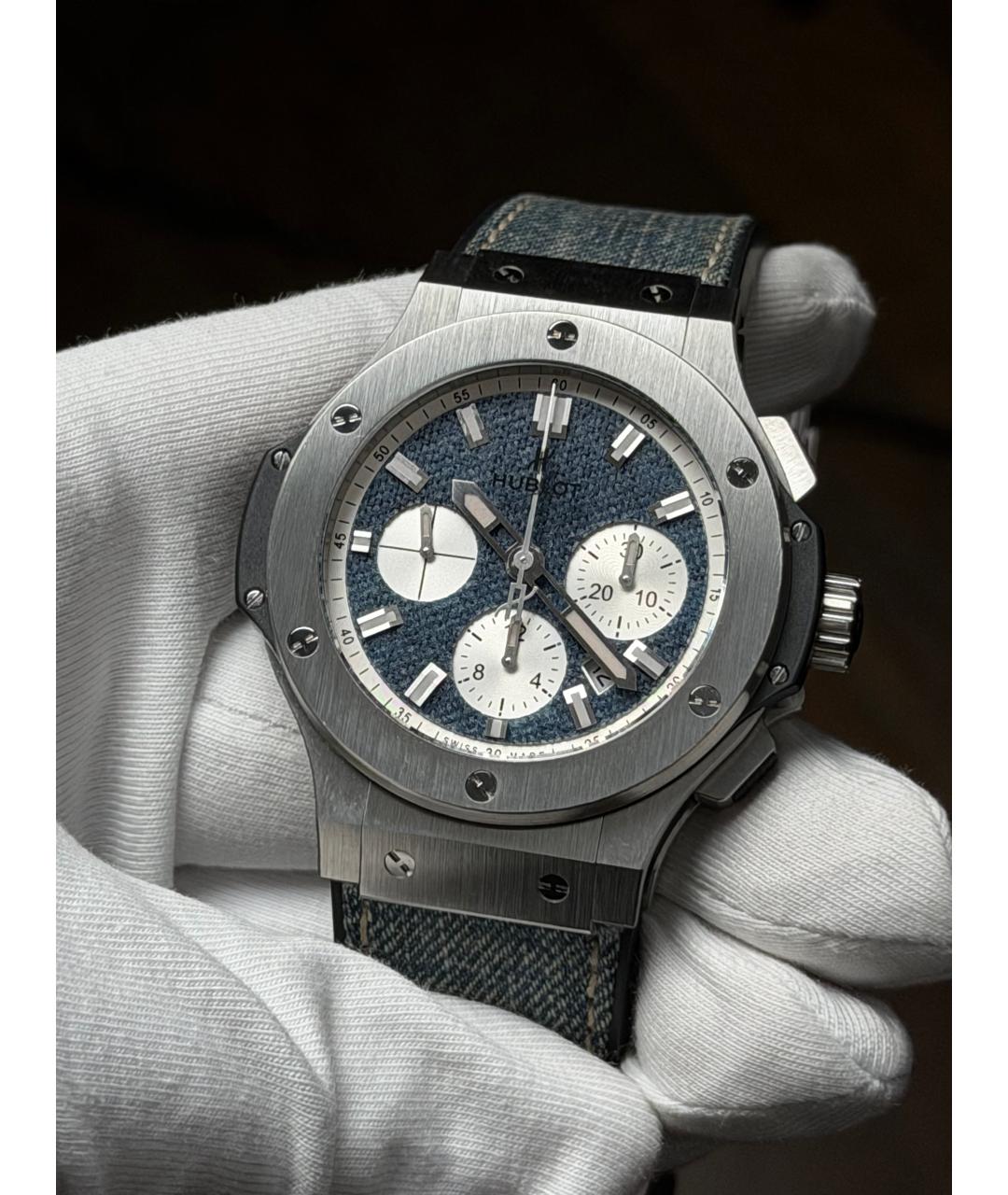 HUBLOT Синие часы, фото 3