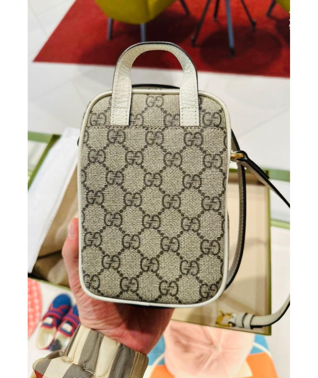 GUCCI Бежевая сумка через плечо, фото 2