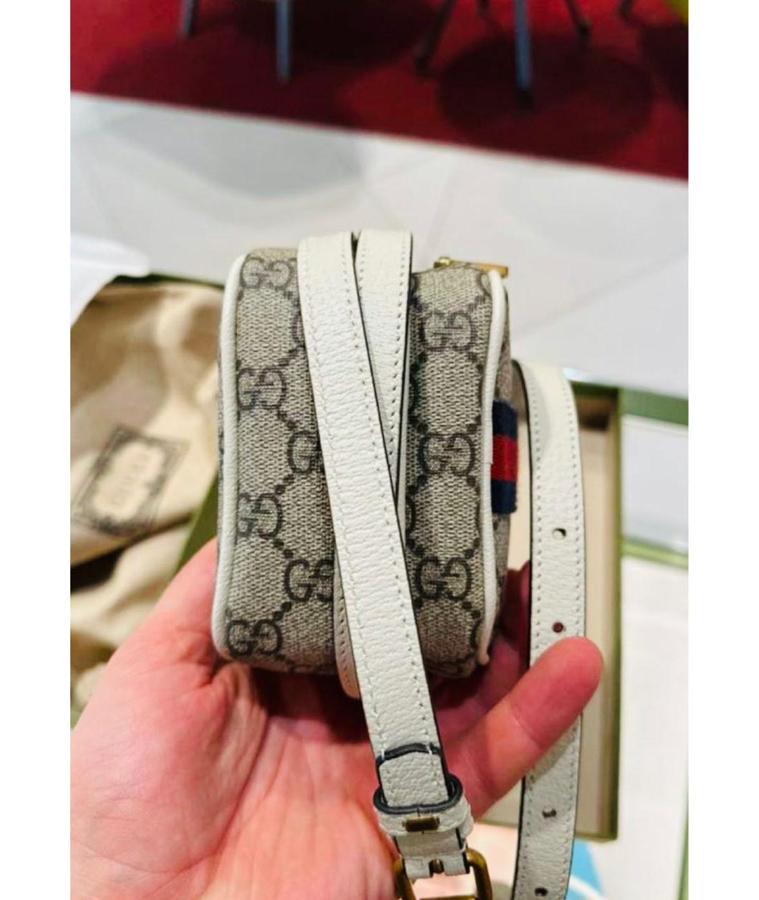 GUCCI Бежевая сумка через плечо, фото 5
