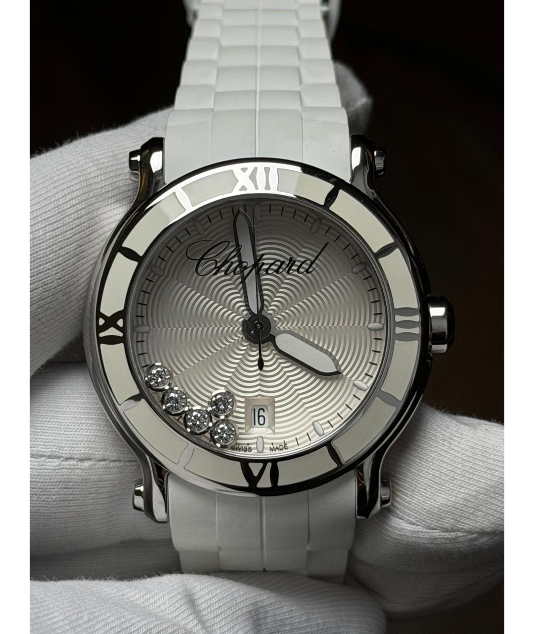 CHOPARD Белые часы, фото 3