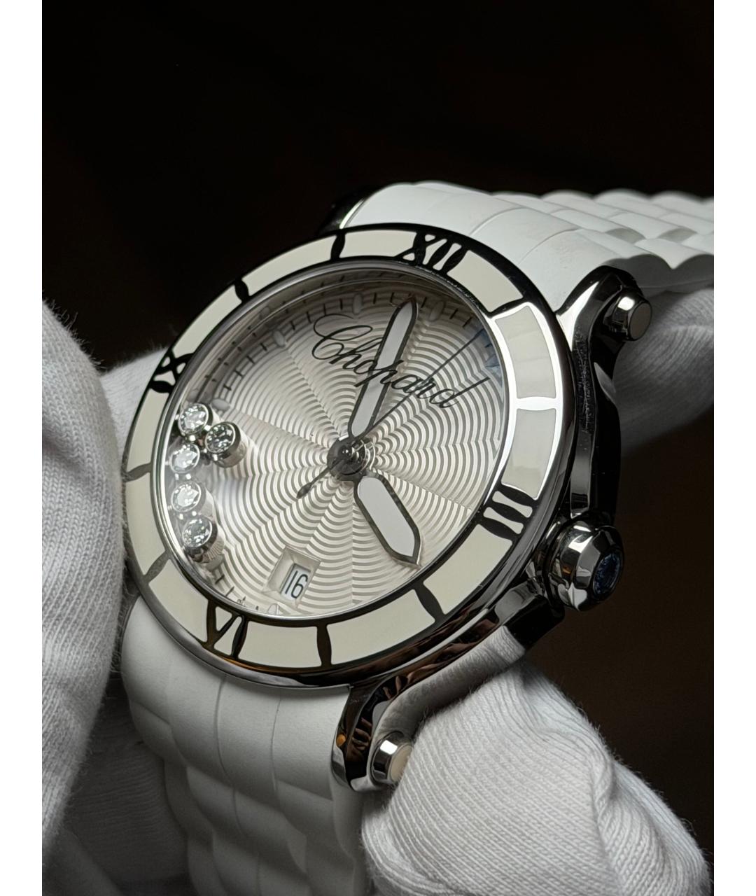 CHOPARD Белые часы, фото 4