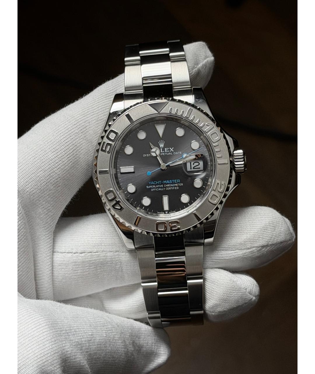 ROLEX Серые часы, фото 2