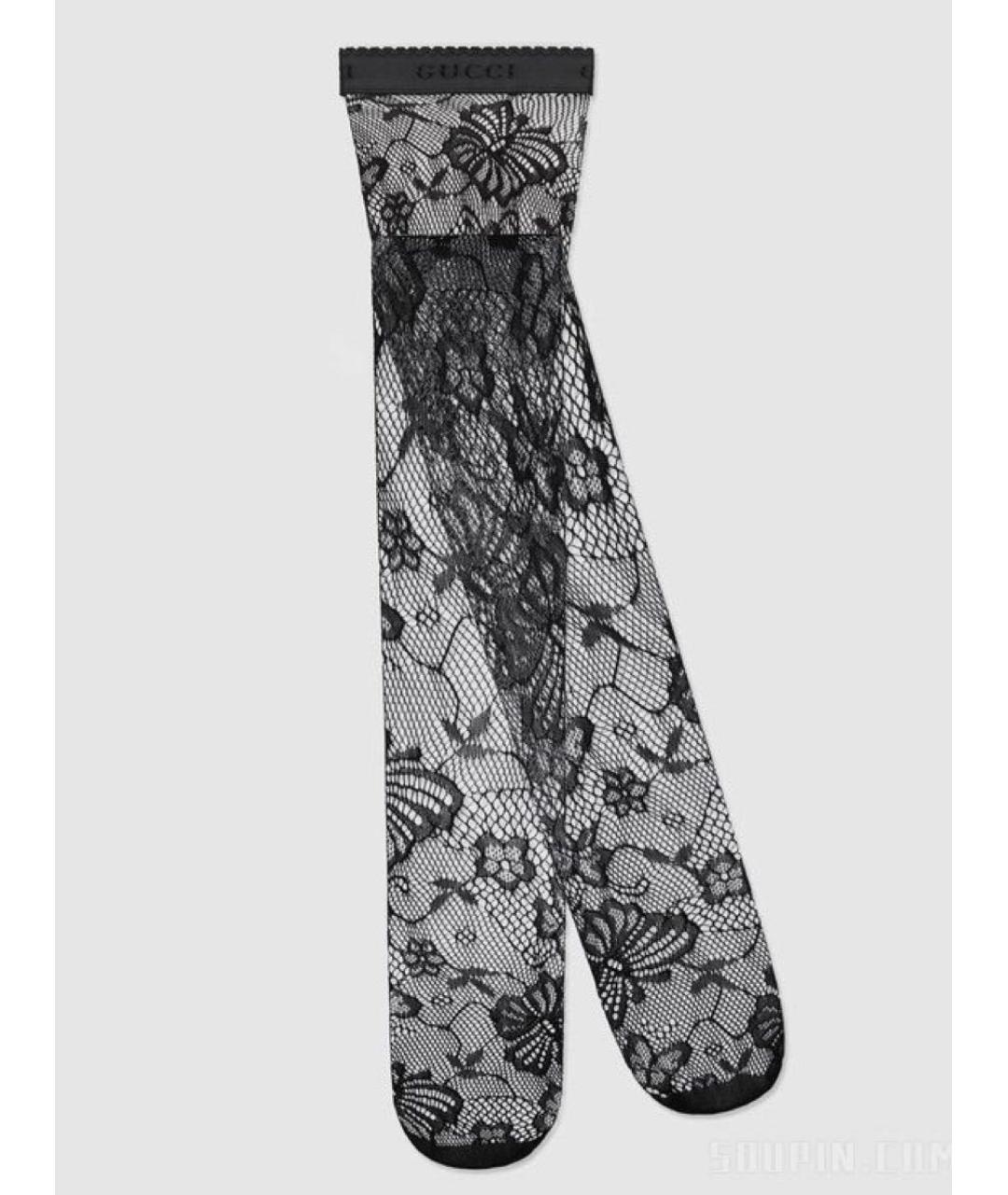 GUCCI Черные носки, чулки и колготы, фото 3