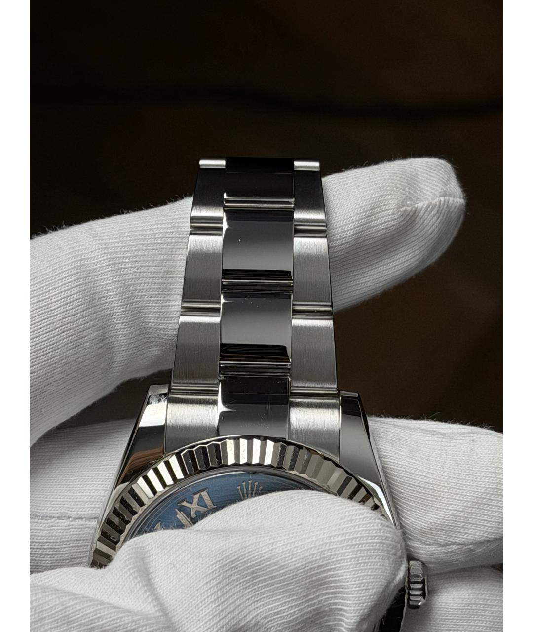 ROLEX Синие часы, фото 7