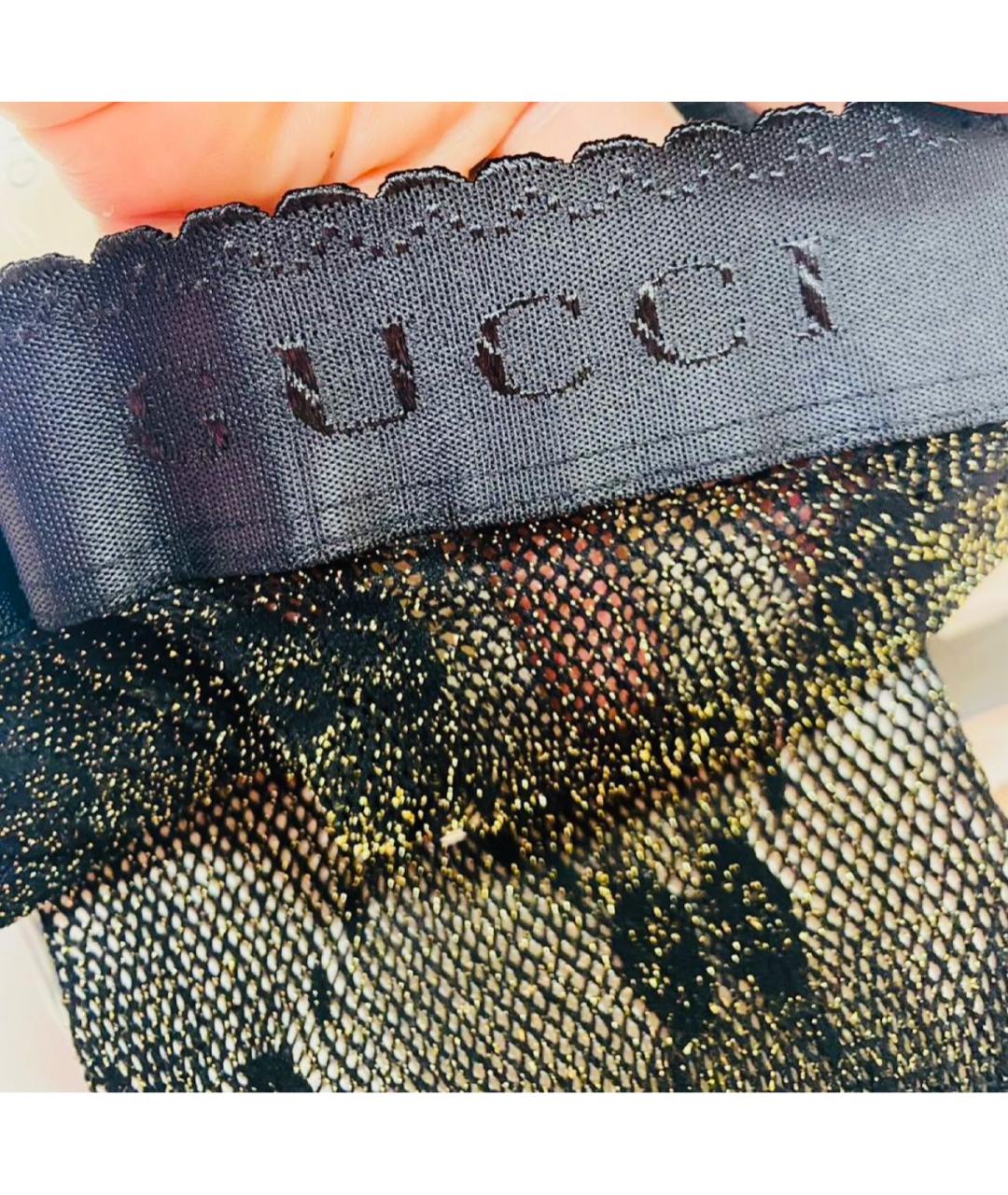 GUCCI Черные носки, чулки и колготы, фото 2