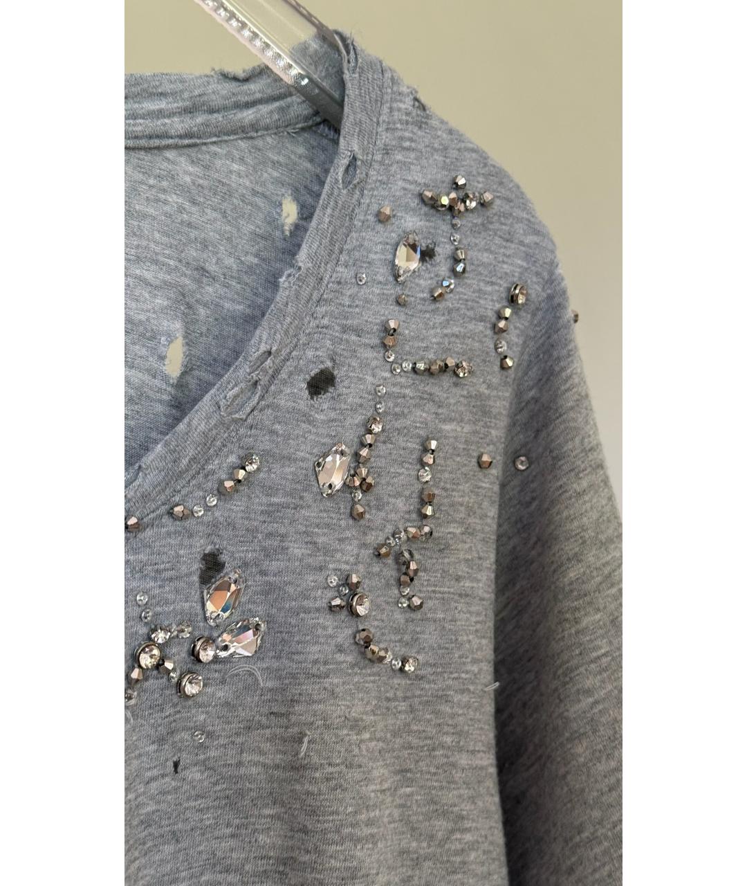 PIERRE BALMAIN Серая футболка, фото 5