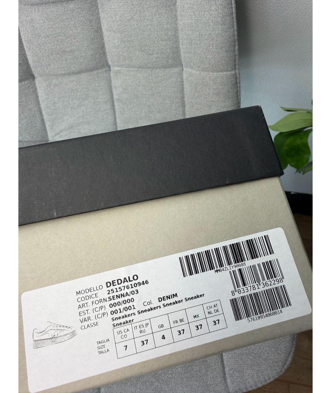 MAX MARA Голубые кеды, фото 5