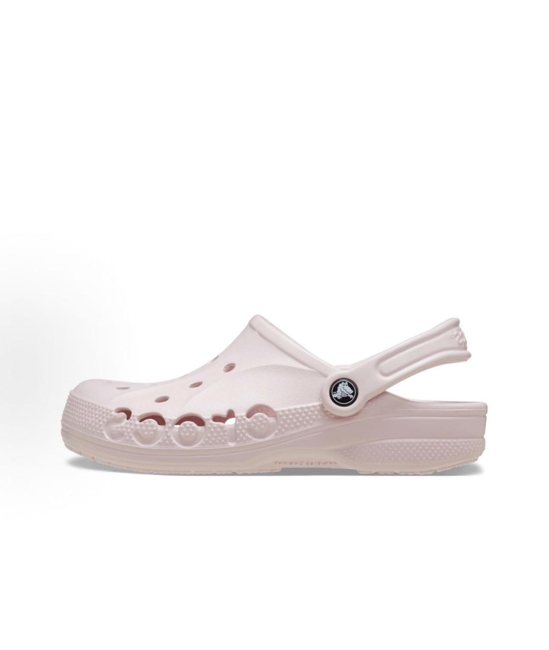 CROCS Розовые резиновые сабо, фото 7