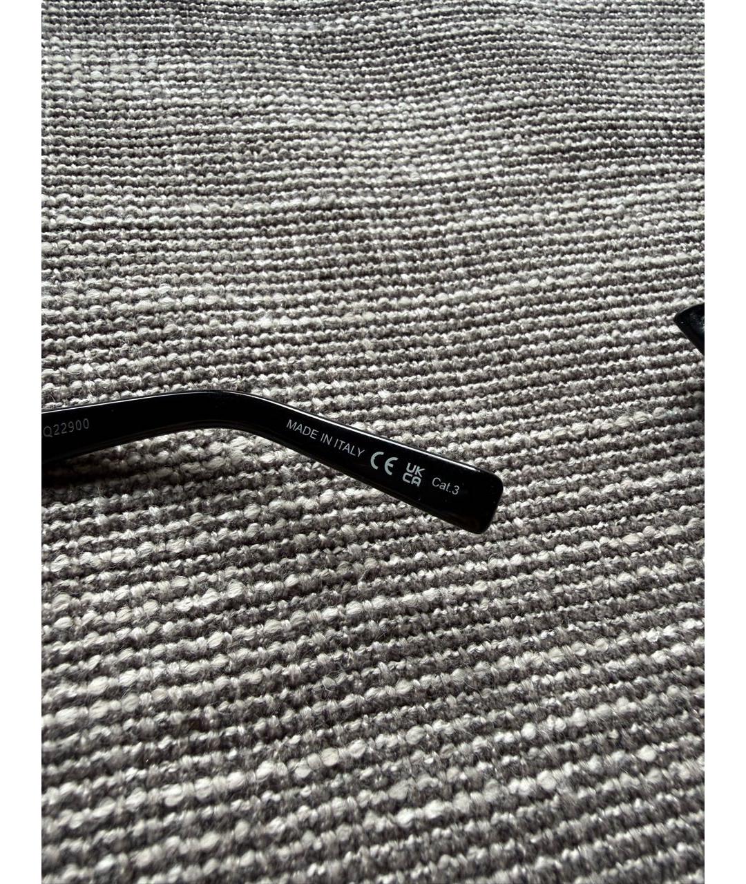 SAINT LAURENT Черные пластиковые солнцезащитные очки, фото 5