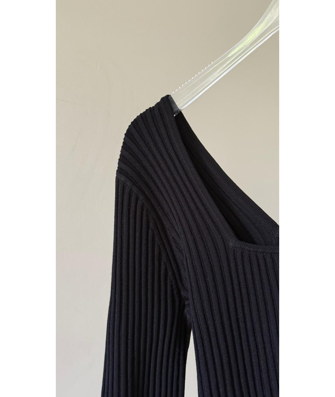 HELMUT LANG Черная майка, фото 5
