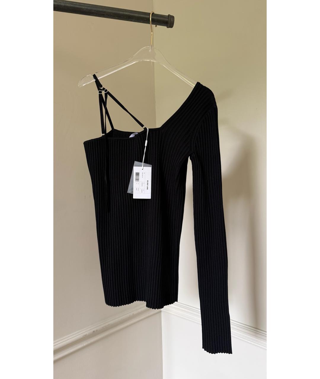 HELMUT LANG Черная майка, фото 2