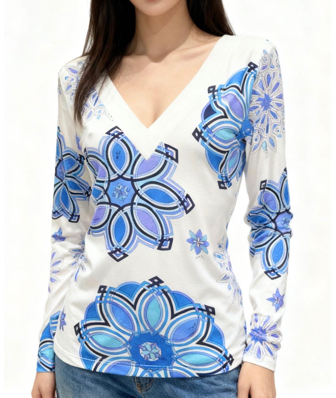 EMILIO PUCCI Вискозная блузы, фото 8