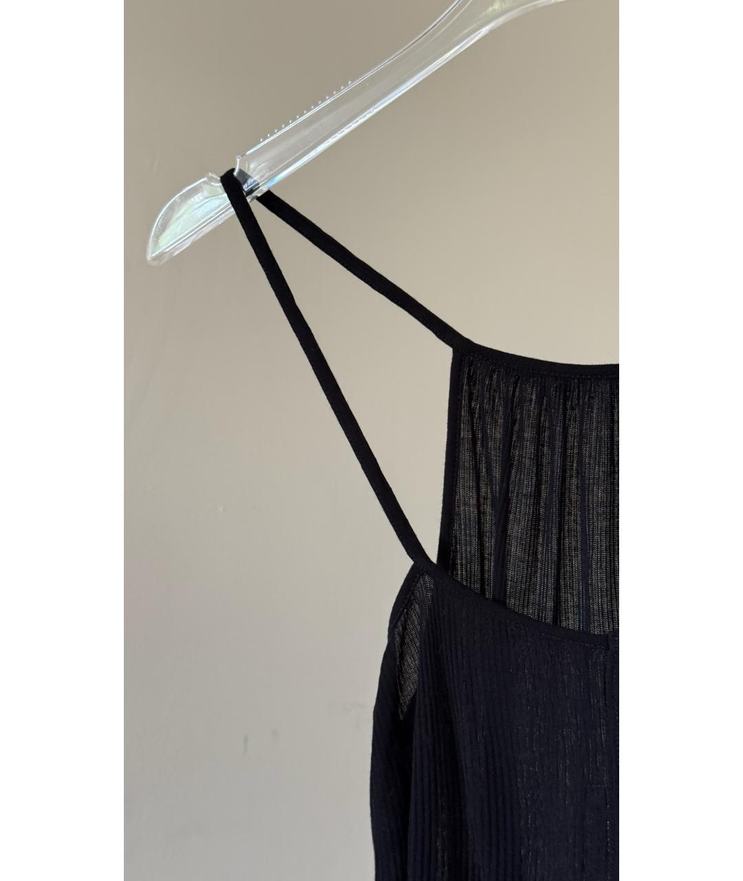 RICK OWENS Черная майка, фото 4