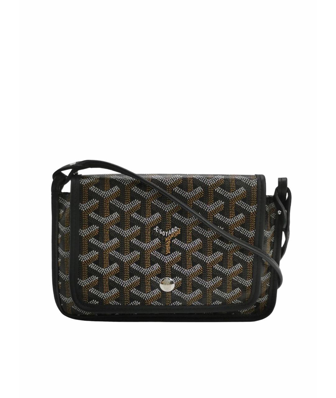 GOYARD Коричневая кожаная сумка через плечо, фото 8