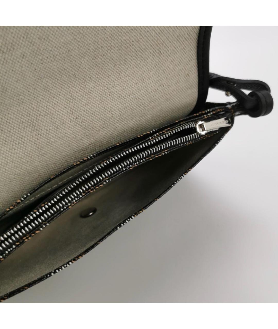 GOYARD Коричневая кожаная сумка через плечо, фото 6