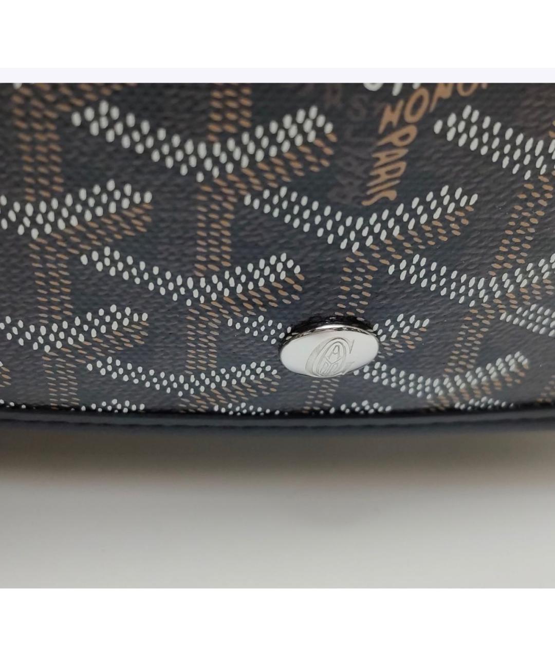 GOYARD Коричневая кожаная сумка через плечо, фото 5