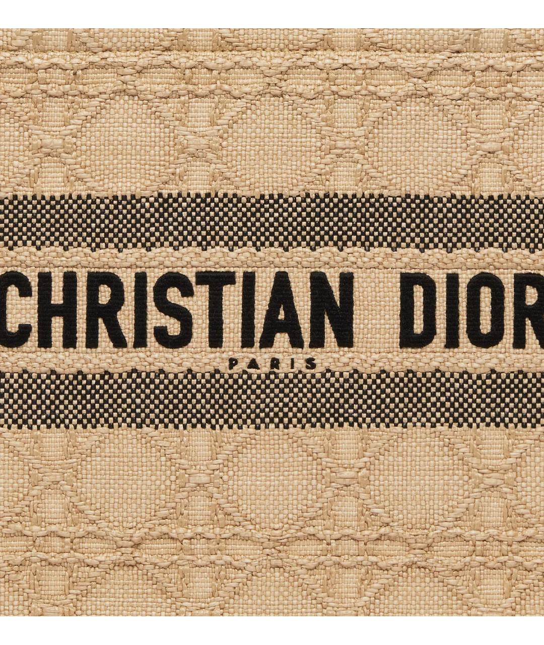 CHRISTIAN DIOR Бежевая сумка тоут, фото 6
