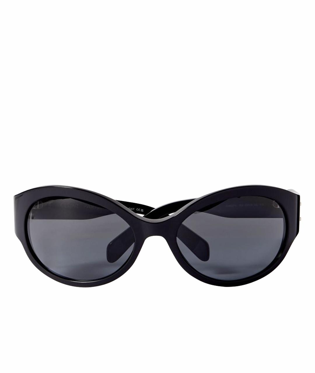 CELINE Черные пластиковые солнцезащитные очки, фото 6
