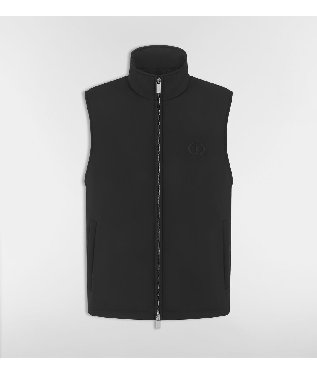 CHRISTIAN DIOR Черный жилет, фото 4