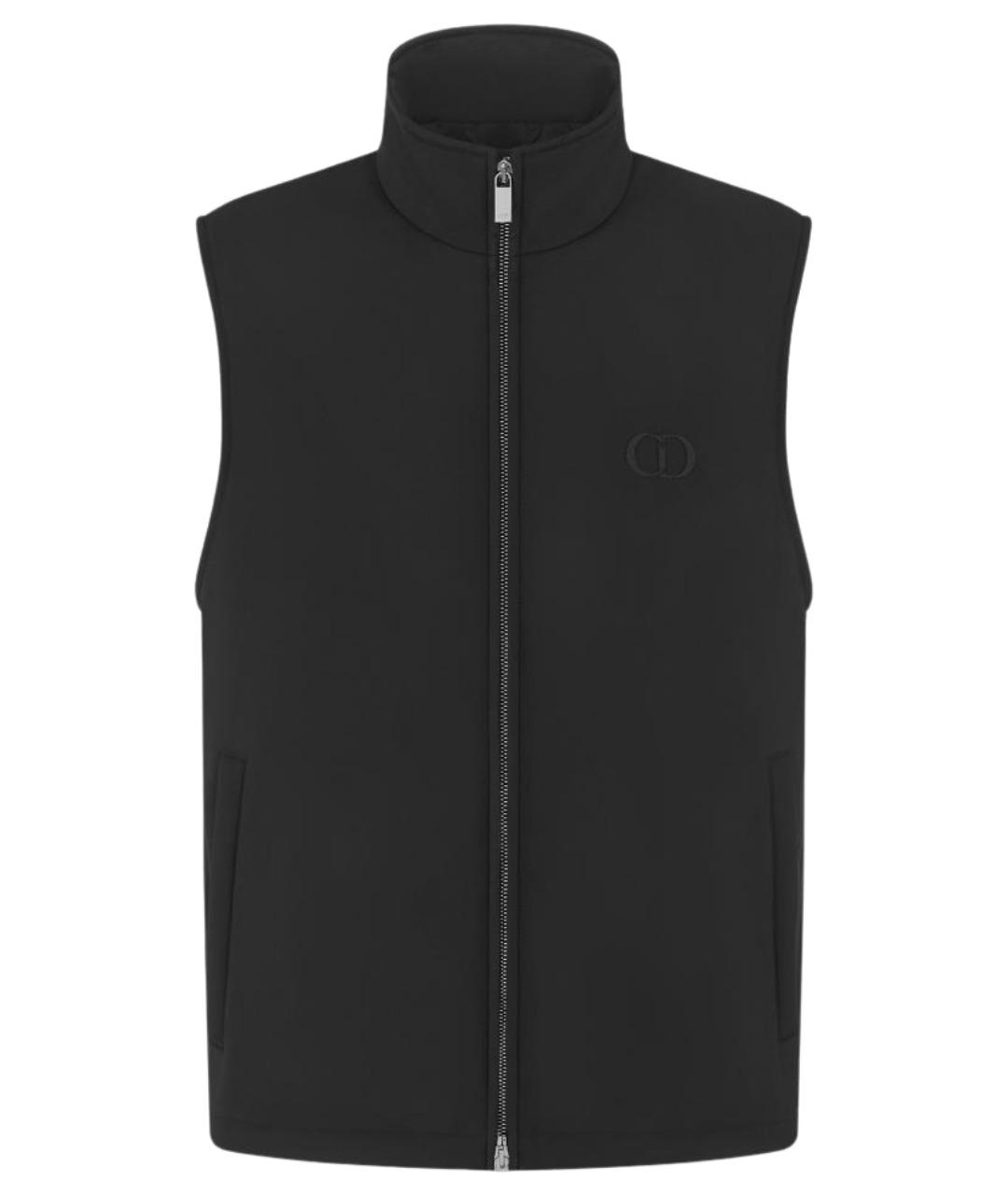 CHRISTIAN DIOR Черный жилет, фото 1