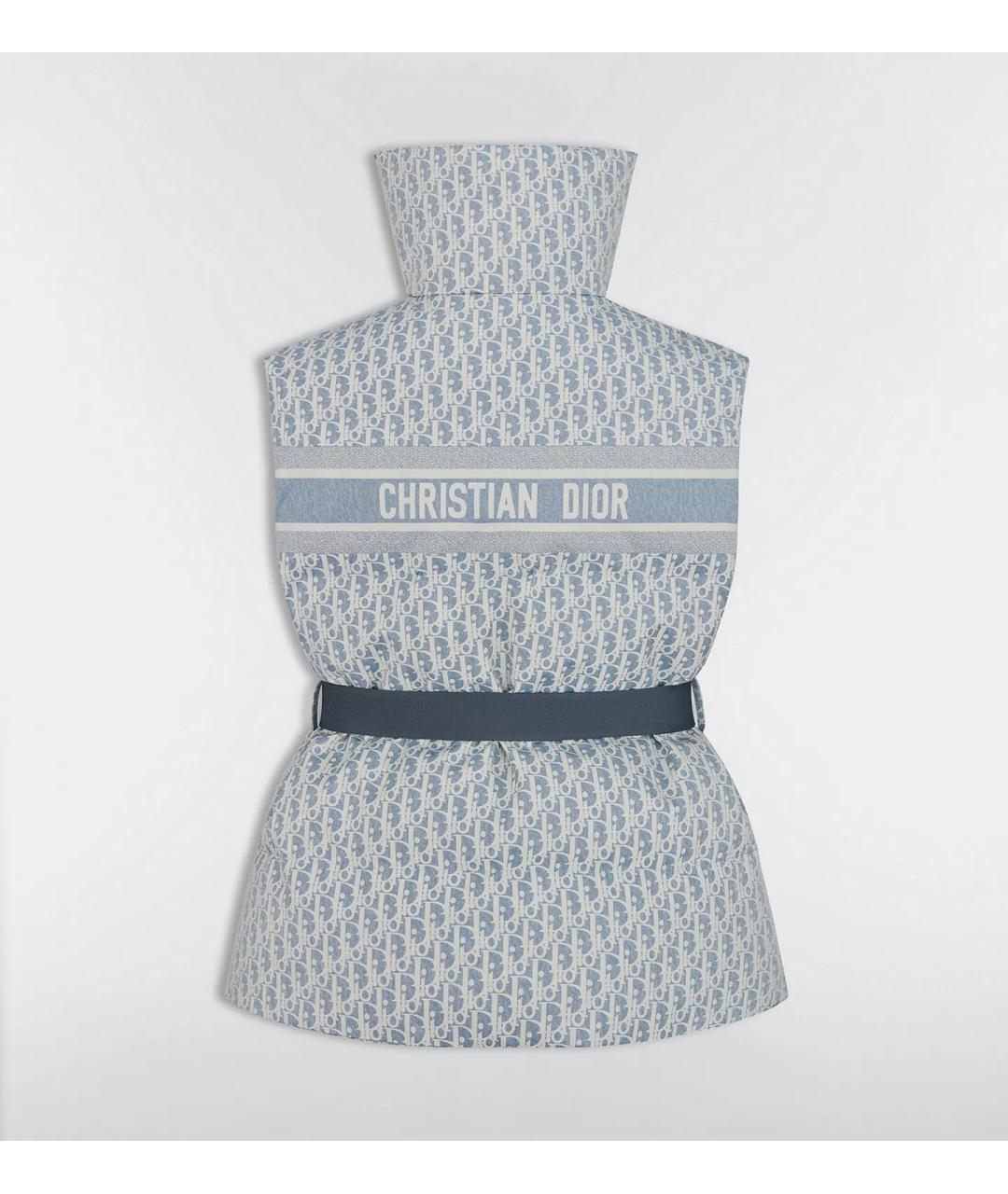 CHRISTIAN DIOR Синий жилет, фото 2