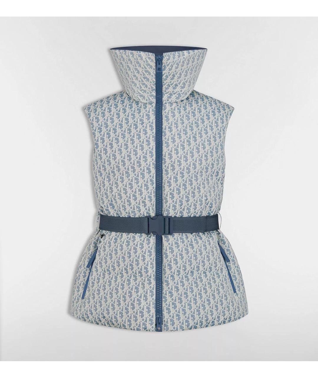 CHRISTIAN DIOR Синий жилет, фото 3