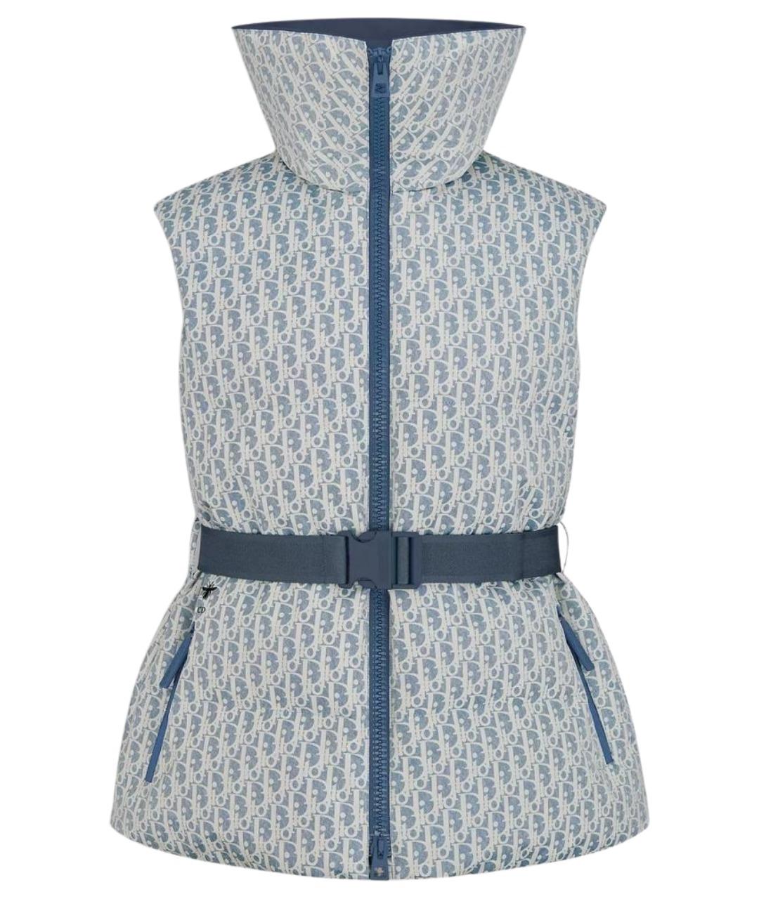 CHRISTIAN DIOR Синий жилет, фото 1
