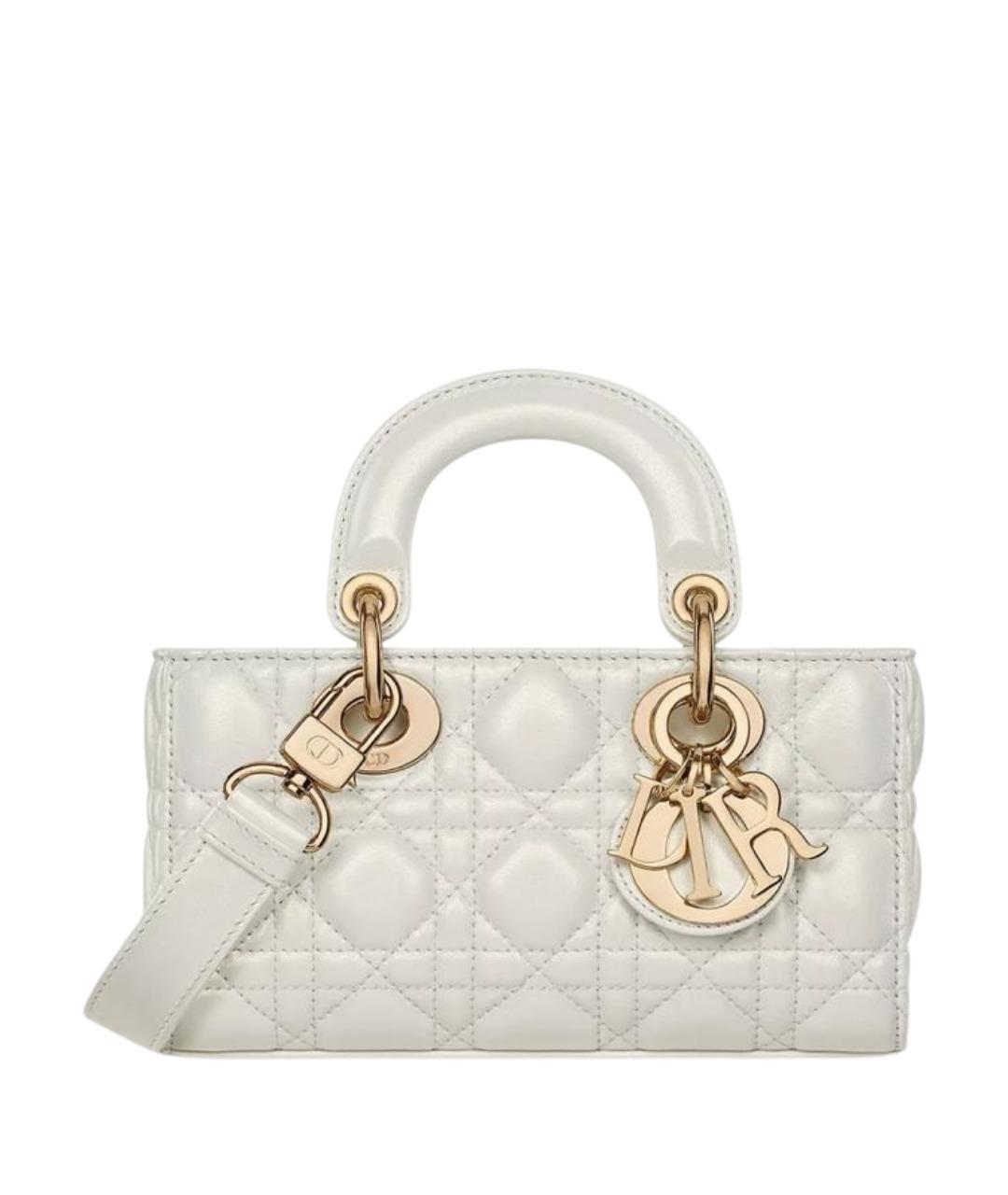 CHRISTIAN DIOR Кожаная сумка с короткими ручками, фото 1