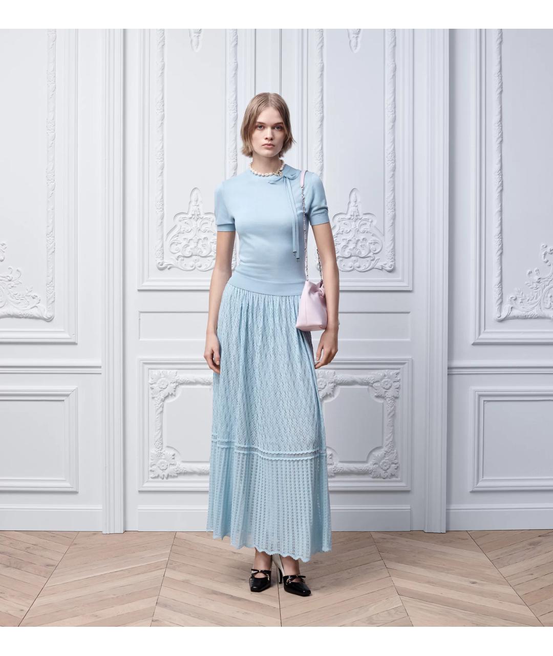 CHRISTIAN DIOR Розовая кожаная сумка через плечо, фото 4