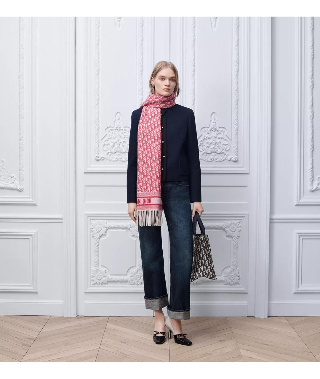 CHRISTIAN DIOR Синие прямые джинсы, фото 2