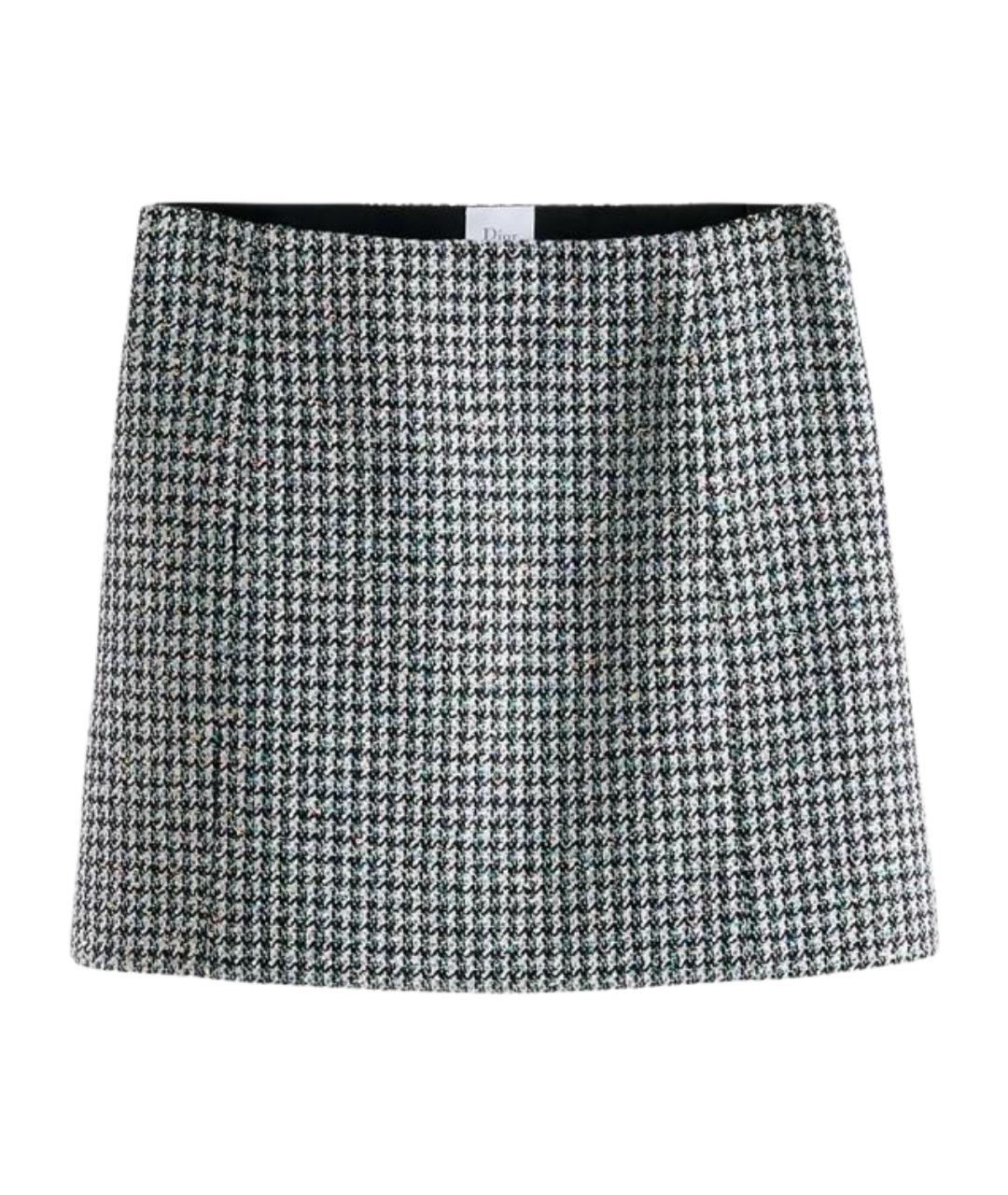CHRISTIAN DIOR Черная юбка мини, фото 1