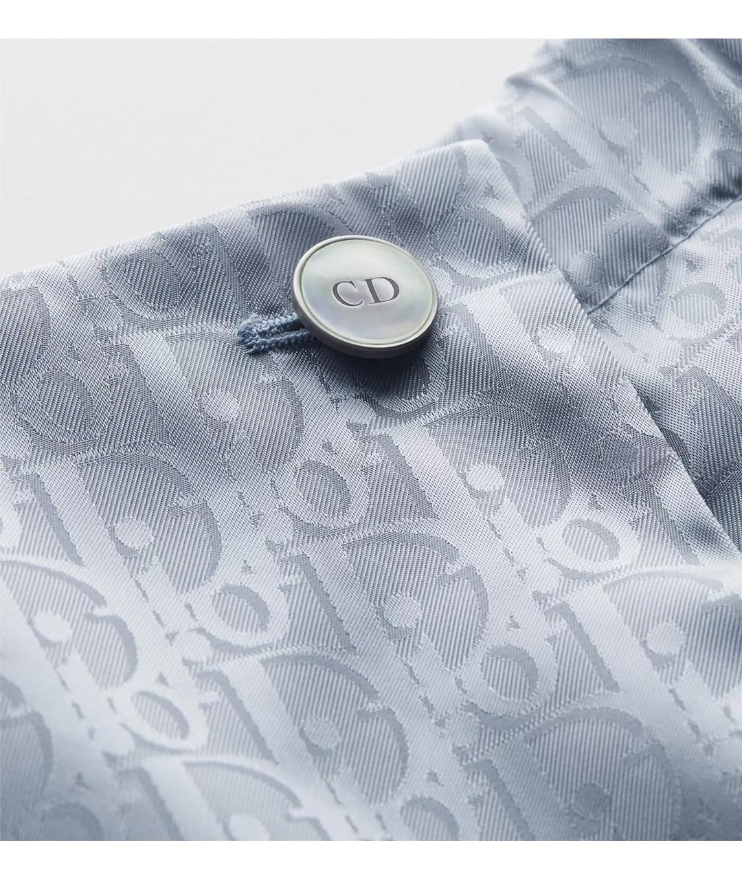 CHRISTIAN DIOR Голубая юбка-шорты, фото 5
