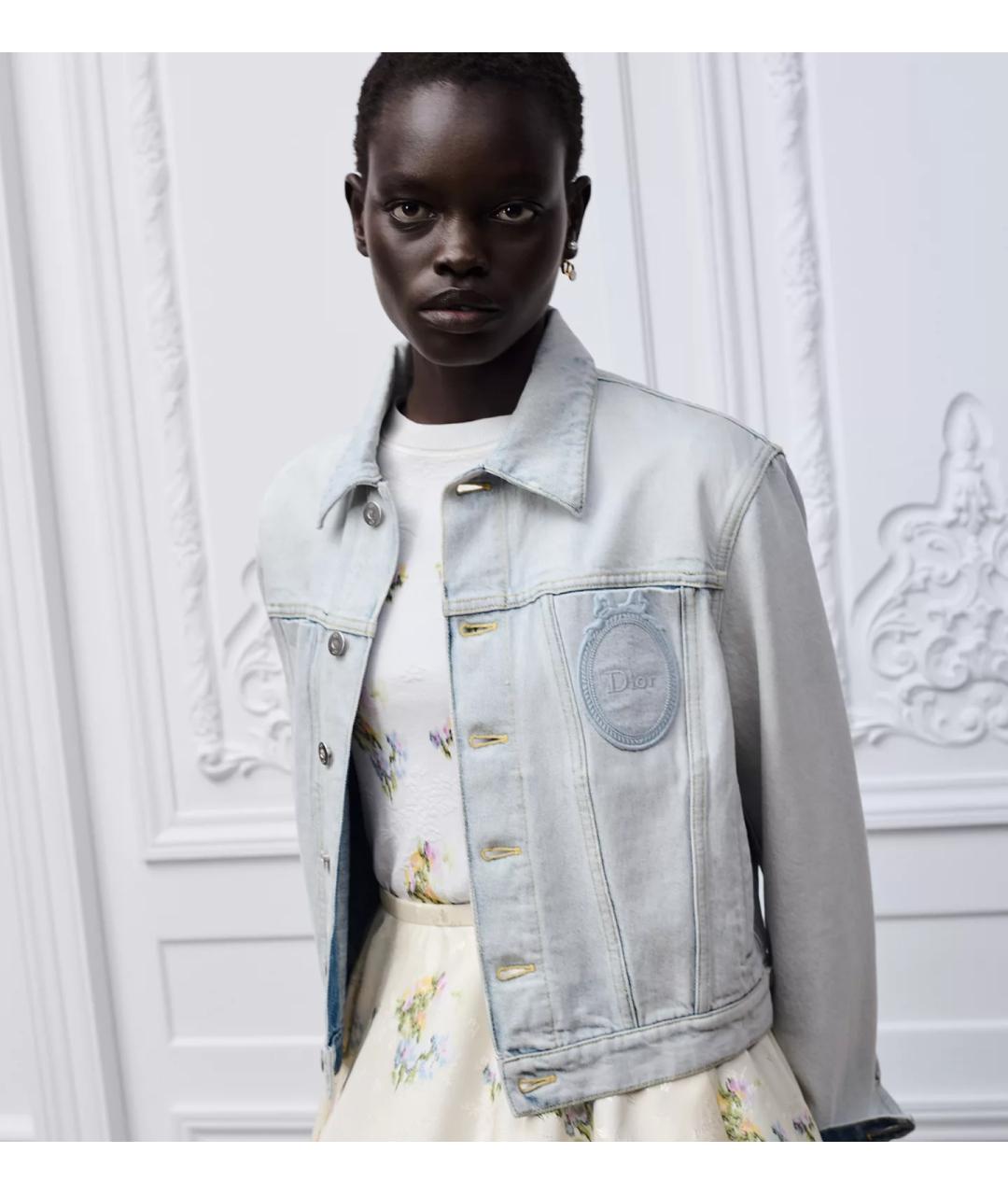 CHRISTIAN DIOR Голубая деним куртка, фото 3