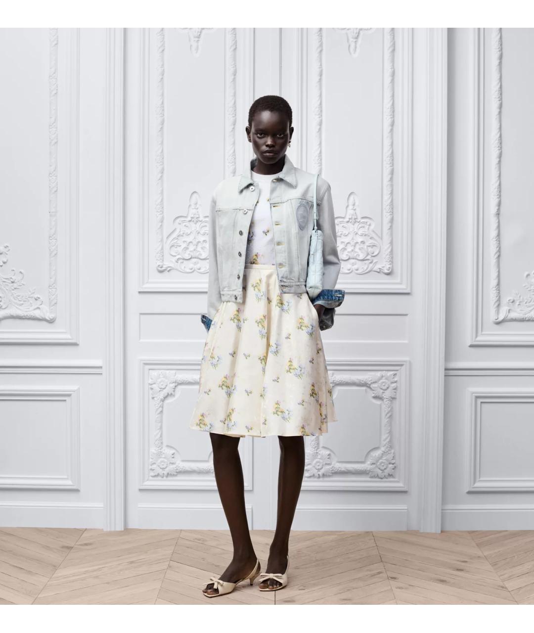 CHRISTIAN DIOR Голубая деним куртка, фото 2