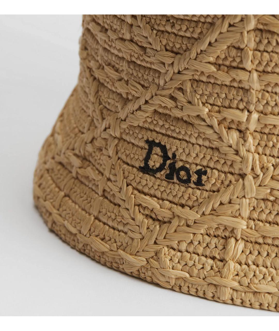 CHRISTIAN DIOR Бежевая шляпа, фото 4