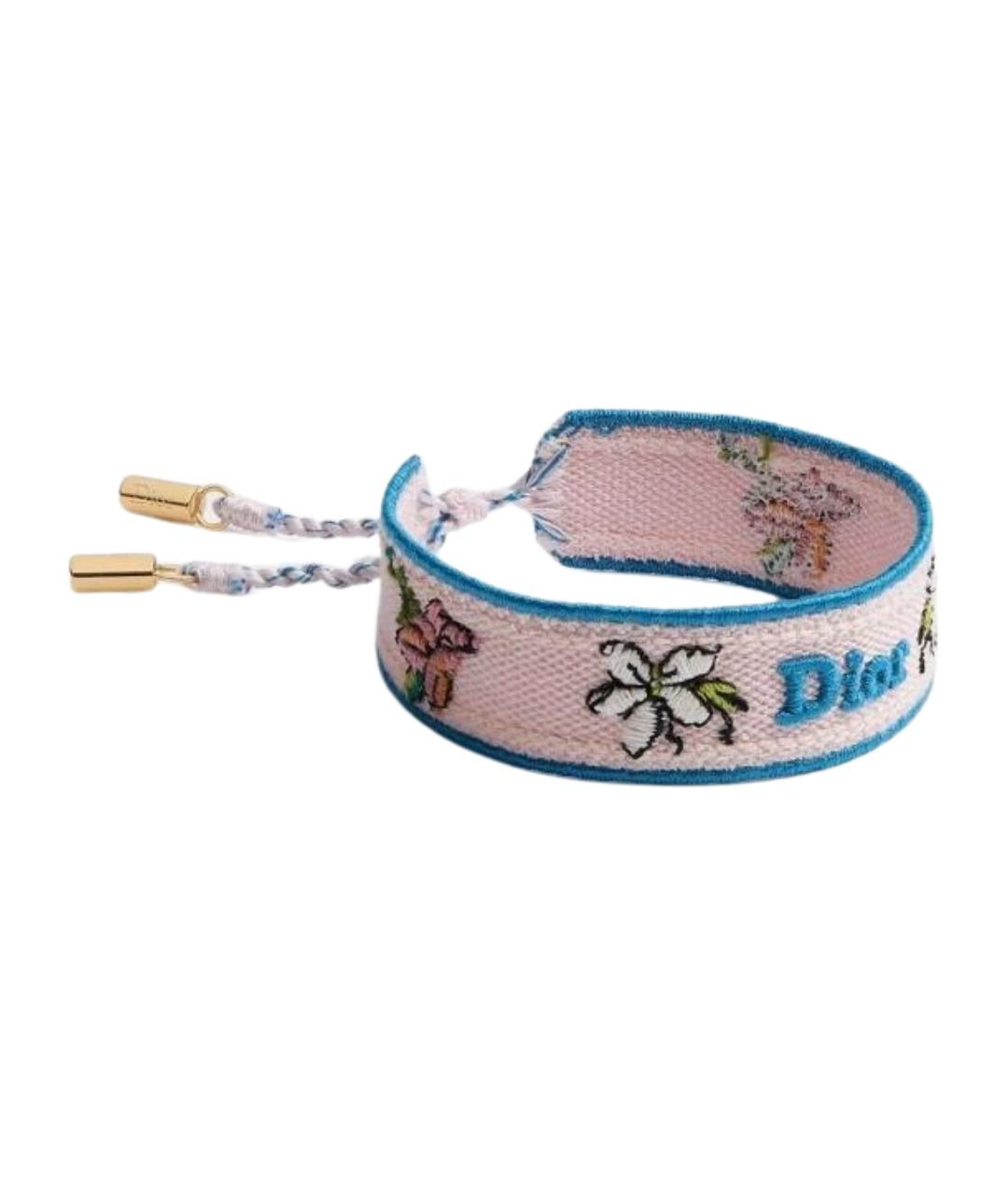 CHRISTIAN DIOR Розовый браслет, фото 1